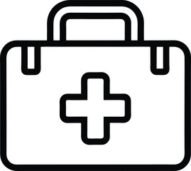 First Aid Kit: Outline Icon

