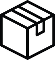 Box Package: Outline Icon


