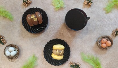 easter chocolate easter eggs