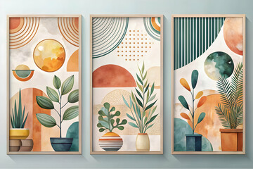vector illustration of a summer background