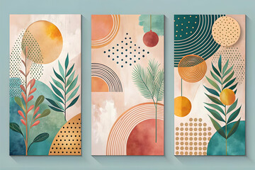 abstract floral background