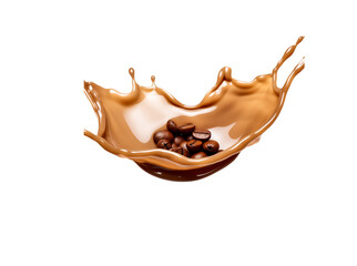 spilled coffee
- 1