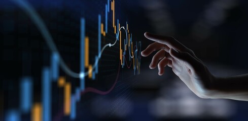 Interactive Visualization of Financial Market Data for Informed Decision-Making.