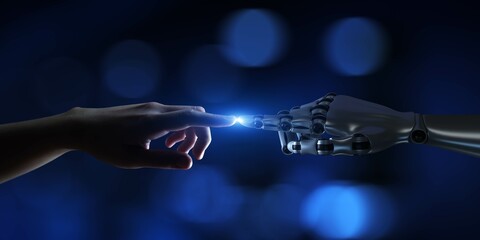 AI and Robotics for Advanced Human-Machine Interaction in Data Processing.