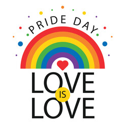 pride day labels concept vector design