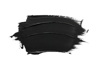 Matte Black Charcoal Mask skincare swatch texture