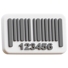 Barcode 3D Render