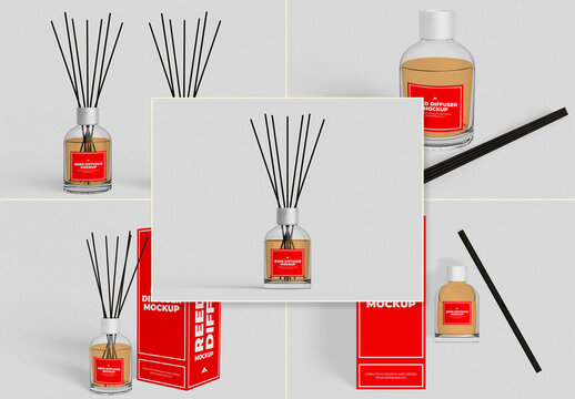 Reed Diffuser Mockup