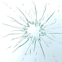 Stock photo of shattered glass broken window cracked glass effect texture