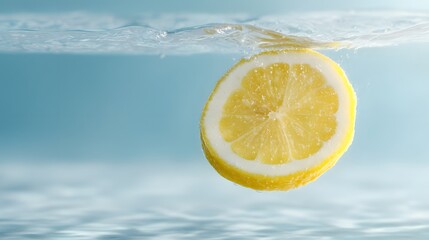 lemon in water