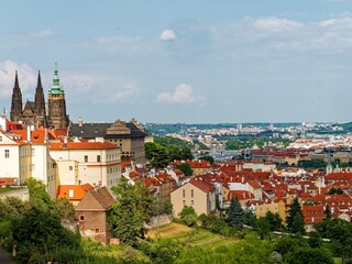 Blick auf Prag