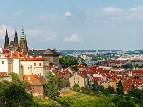 Blick auf Prag