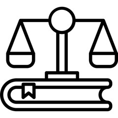 Educational Law line icon
