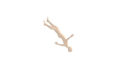 The Human Element: Minimalist Motion and Emotion floating and reaching through the Light