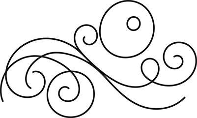 
Vintage Filigree Swirls, calligraphy font style Decorative Elements, Text Ornaments curly thin line swings swashes, Flourishes Swirls, text divider, flourish Swirl ornament stroke, scroll design