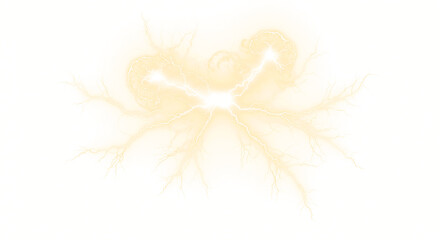 Abstract Lightning Design with Soft Pastel Hues.