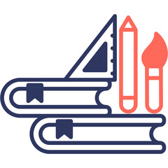 Educational Tools mixed color icon