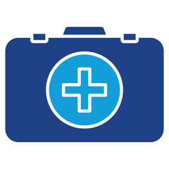 Obraz premium Aid Dual Tone Icon Element For Design