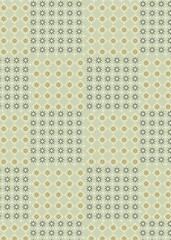 sage geometric batik motif design