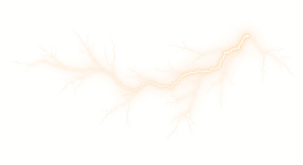 Electric Storms Illuminated Path Across the Sky Detailed Lightning Bolt.