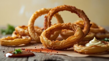 crispy onion ring
