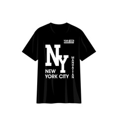 Naklejka premium new york lettering tee typography graphic t shirt print vector illustration design
