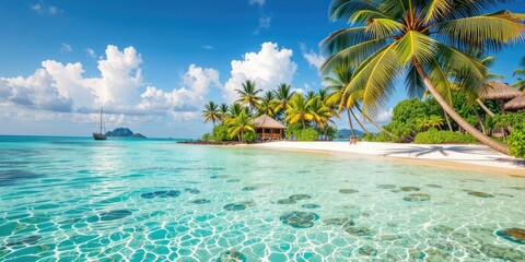 Tropical Island Escape Dream Vacation