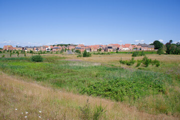 Modern housing estate in Hunstanton, Norfolk