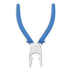Pliers isolated on transparent background