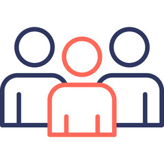 Customer line color icon