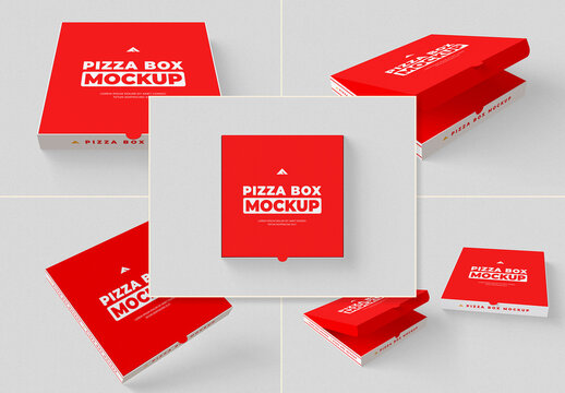 Pizza Box Mockup