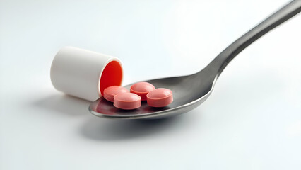 Biomaterial capsule with dispensing spoon control