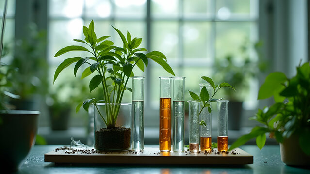 Plant Allelopathic Chemical Communication Study