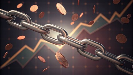 Breaking the Chain with Coins Dropping in Economic Growth Context