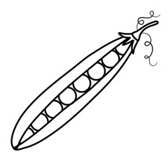 vegetable line art for coloring