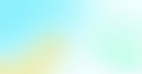 Pastel rainbow gradient background with soft green blue and yellow color blend abstract blur texture modern noise effect perfect for banners wallpapers templates and creative design projects
