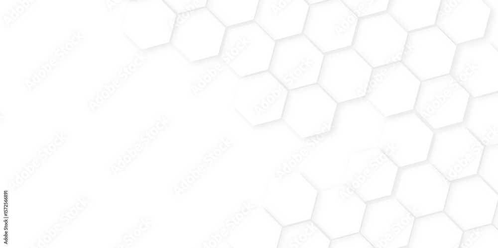Aufkleber abstract background with hexagon, modern abstract vector polygonal pattern. futuristic honeycomb mos
