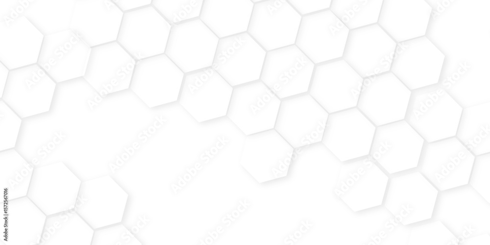Aufkleber abstract background with hexagon, modern abstract vector polygonal pattern. futuristic honeycomb mos