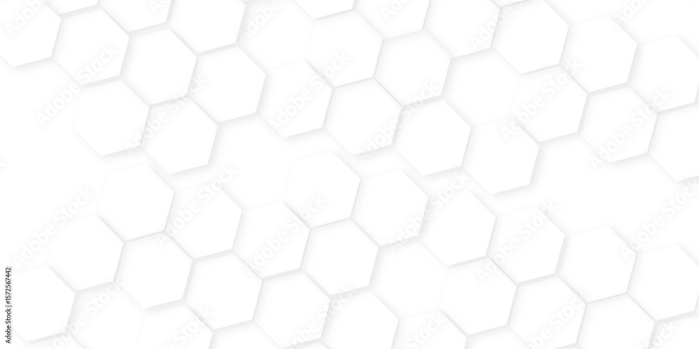 Aufkleber abstract background with hexagon, modern abstract vector polygonal pattern. futuristic honeycomb mos