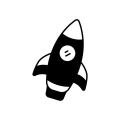 Rocket Launch Startup Growth Fill Icon