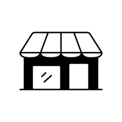 Shop E-commerce Retail Store Fill Icon