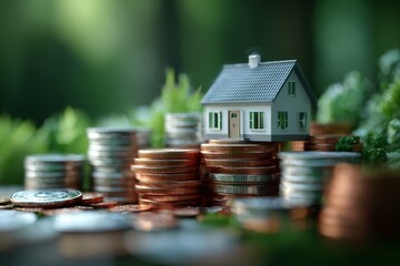 Investment growth strategies for real estate in financial markets indoor setting conceptual image