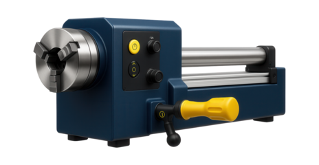 Fully automated tube cutting machine with a rotary chuck and automatic feeding system for a pipe manufacturing company