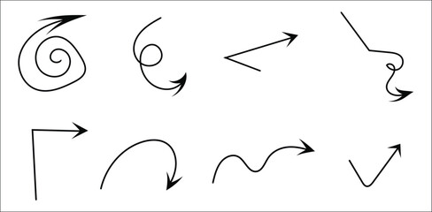 arrow,set,complex high resolution vector directional mix for creative layouts mood boards online campaign visuals and social graphics dynamic flow themes