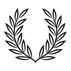 gold laurel wreath