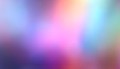 Obraz premium Soft gradient background with smooth transitions of purple pink blue yellow and green hues