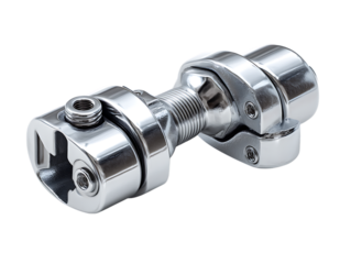High Resolution Universal Joint Isolated On White