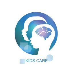 Kids care icon