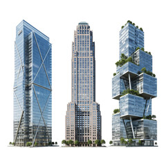 Obraz premium skyscrapers in hong kong