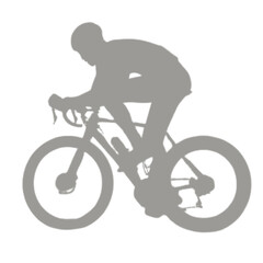 silhouette of a bicycle